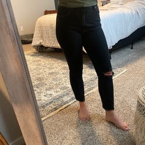 Abercrombie & Fitch curve love high rise skinny jeans